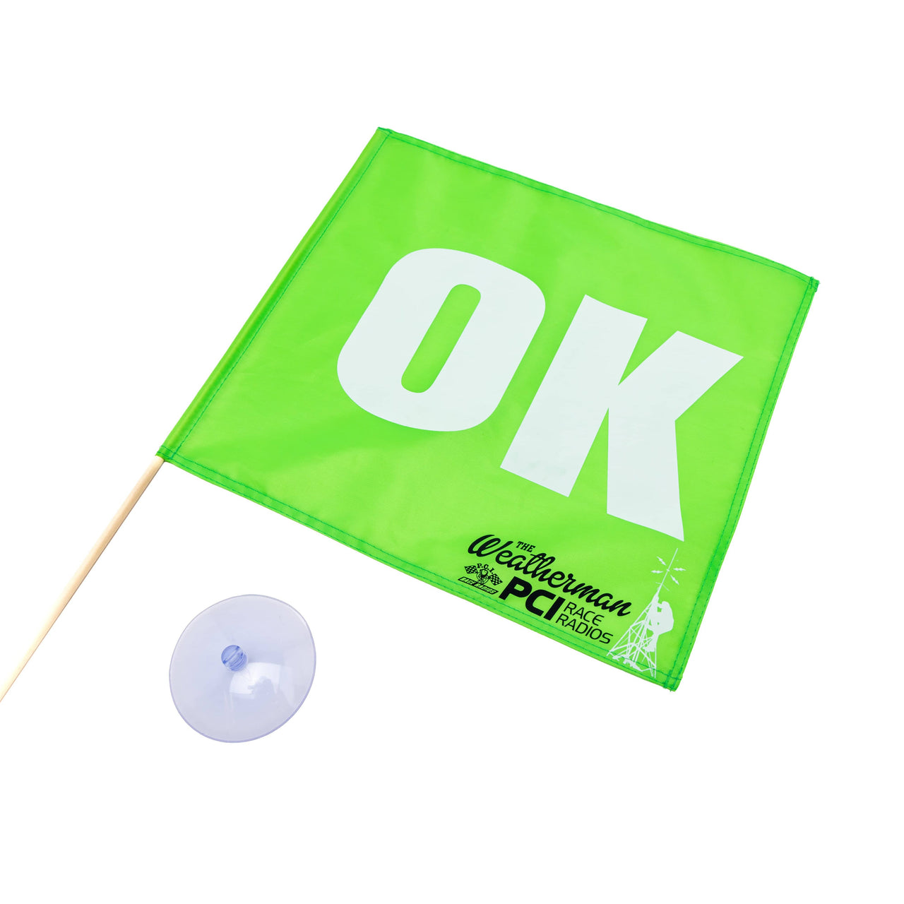 OK Flag for Race Vehicles - PCI Race Radios