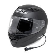 HJC i10 DOT Helmet -  Black - PCI Race Radios