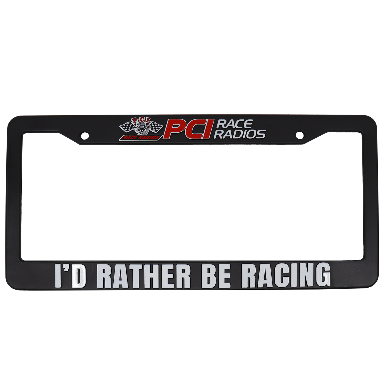 PCI License Plate Frame - PCI Race Radios