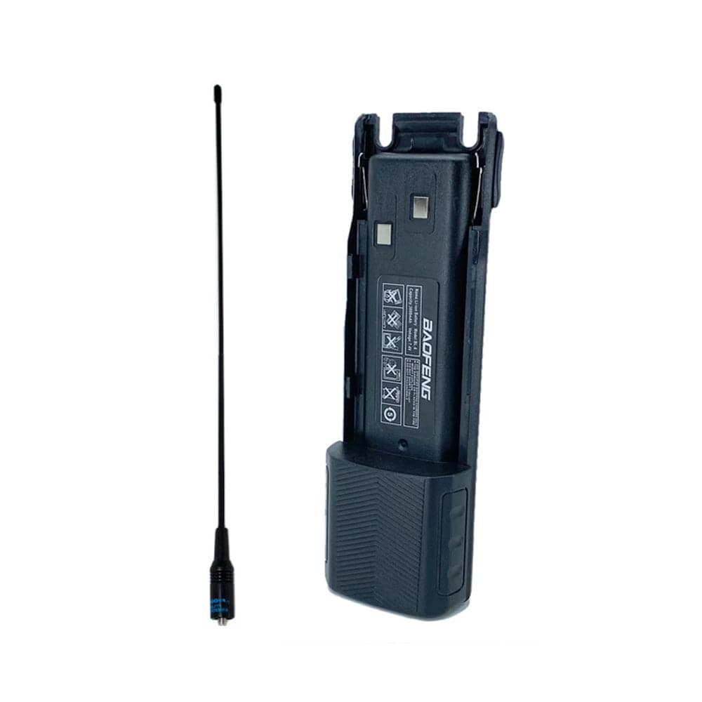 Baofeng UV-82 Long Antenna & Extended Battery - PCI Race Radios
