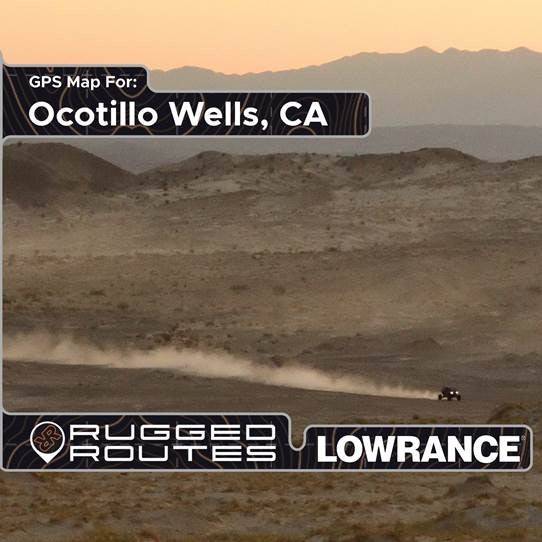 Ocotillo Lowrance Map - PCI Race Radios
