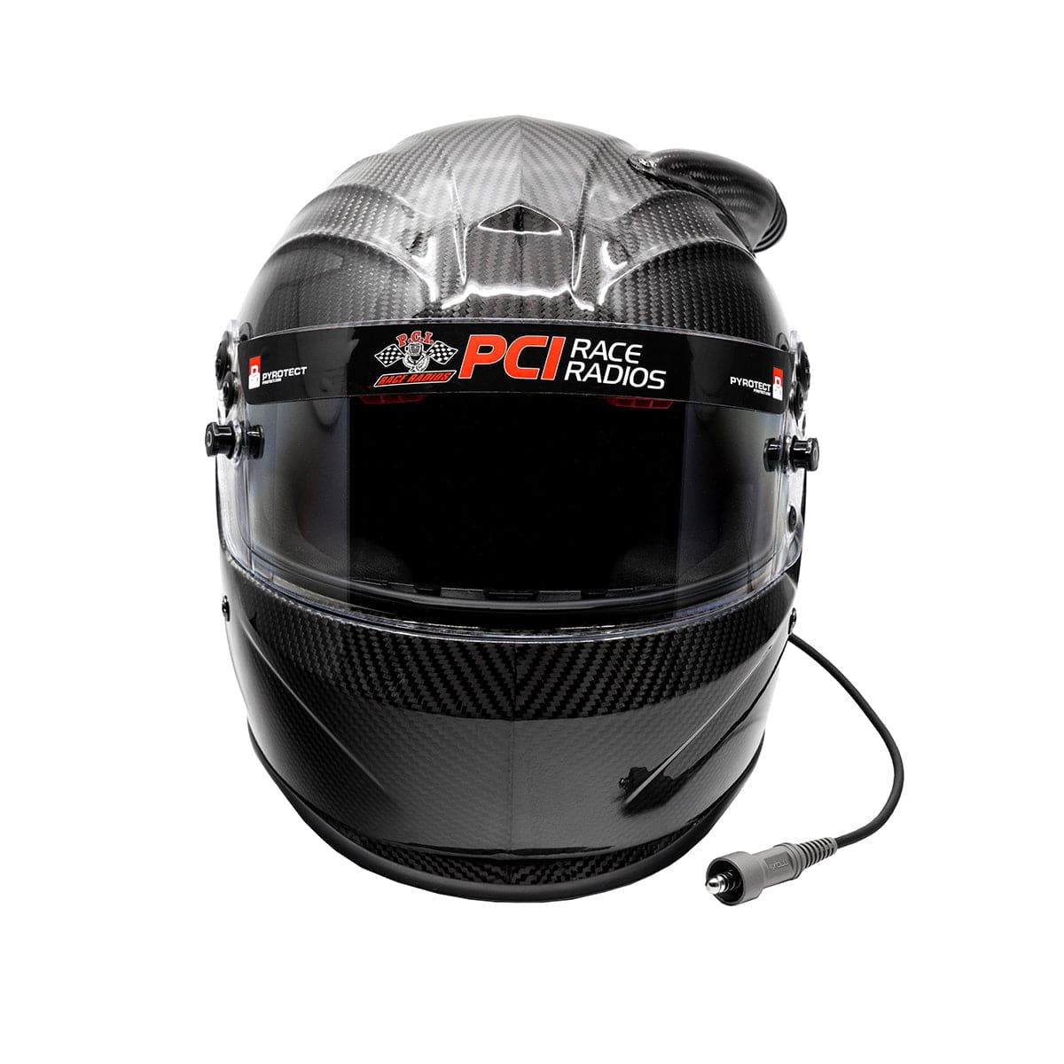 Pyrotect Sportmax DOT Carbon Fiber Midair Helmet - PCI Race Radios