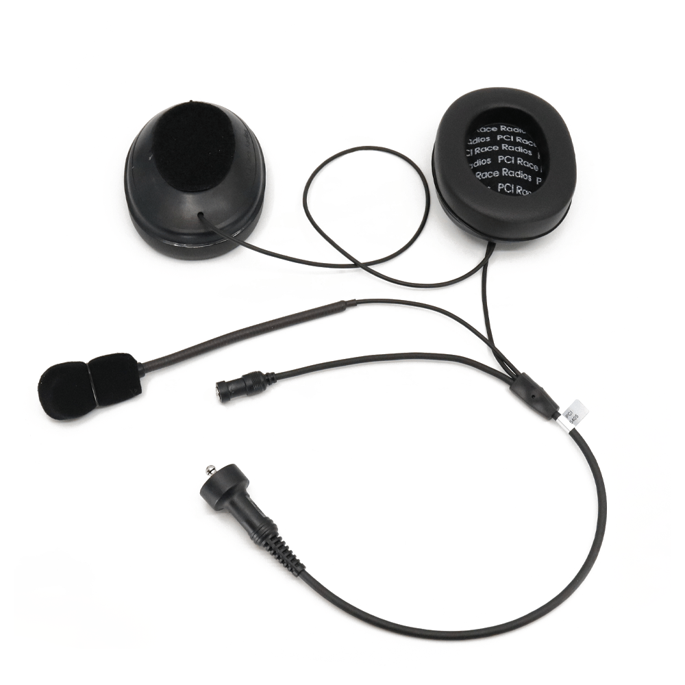 Elite Helmet Wiring Kit Race Earjack Earcups - PCI Race Radios