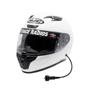 HJC i10 DOT Helmet - White - PCI Race Radios