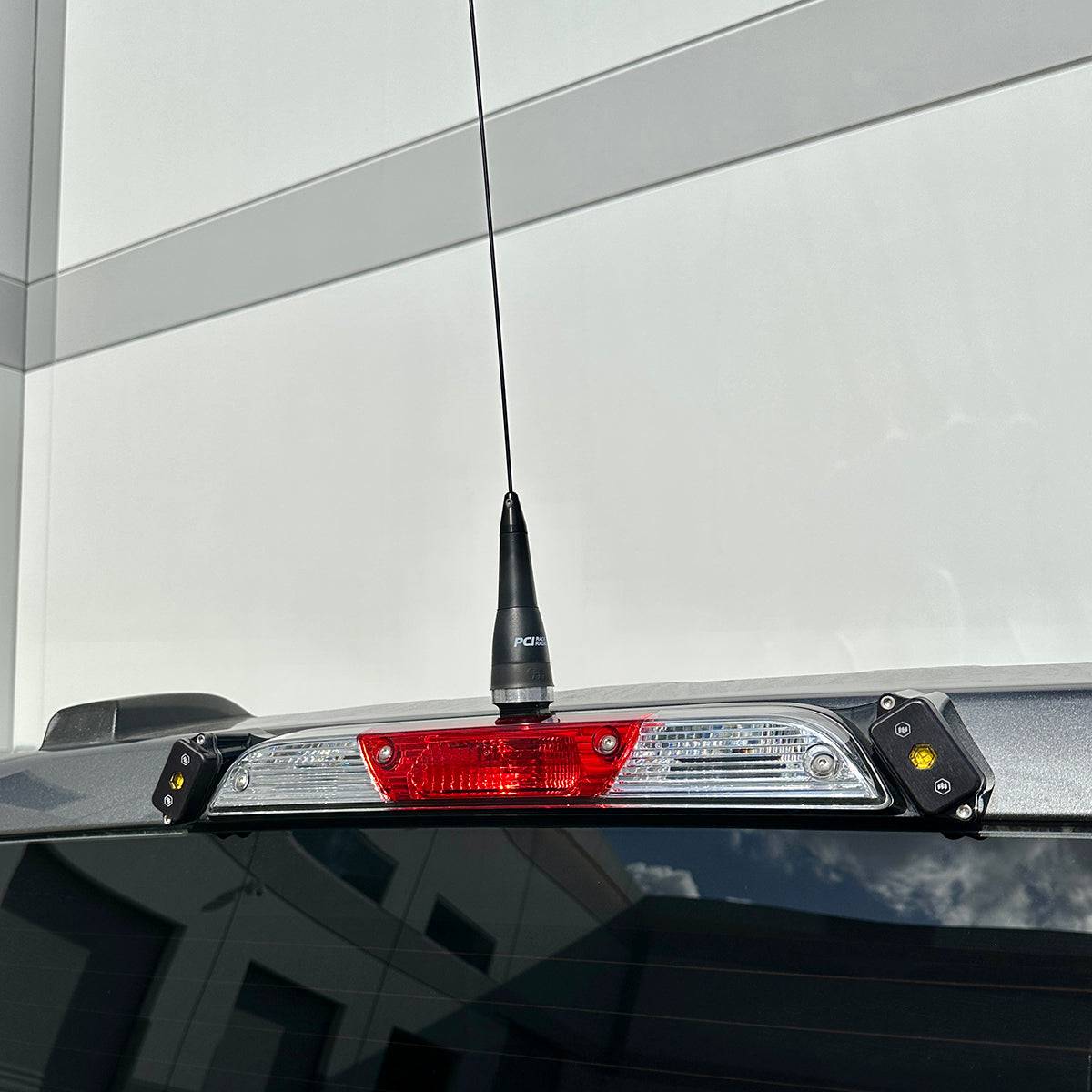 Brake Light Antenna Mount with LEDs - PCI Race Radios