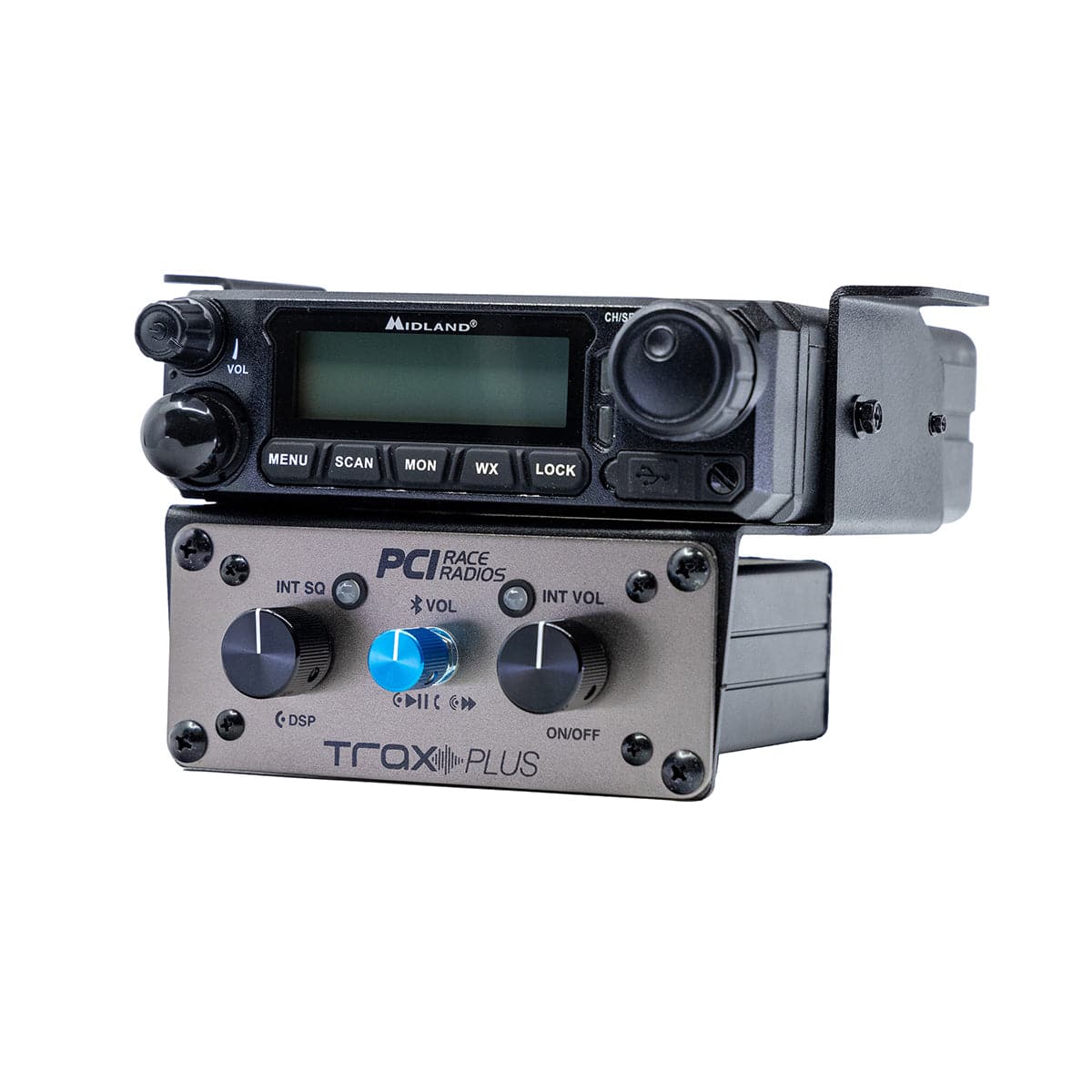 Universal Flat Mount Bracket - PCI Race Radios
