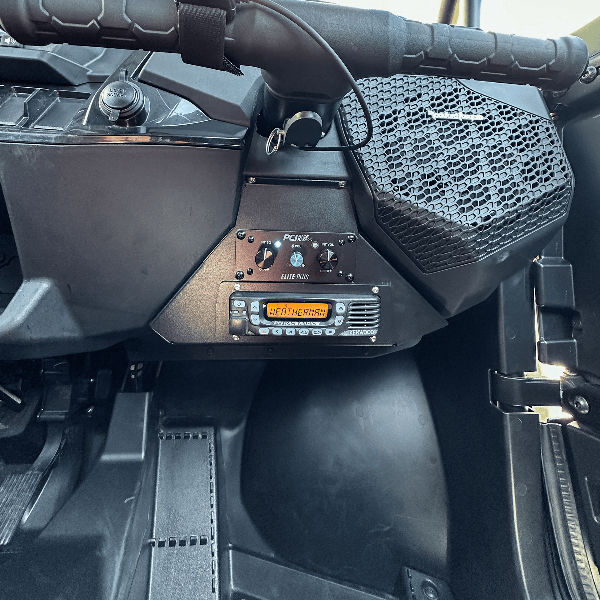 Polaris RZR XP1000 Radio and Intercom Bracket - PCI Race Radios