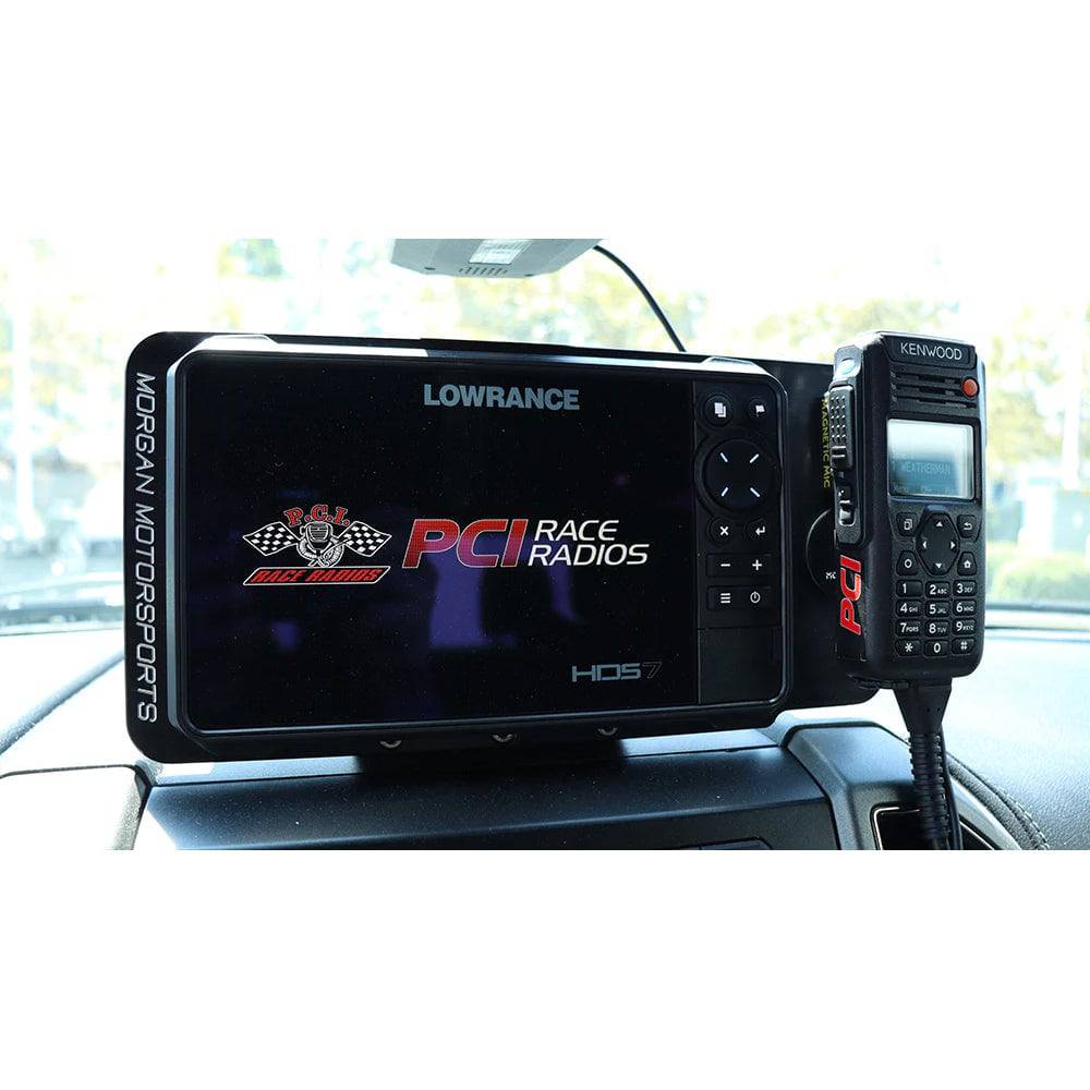 Ford Elite FS and HDS Live GPS Billet Fold Down Bracket - PCI Race Radios