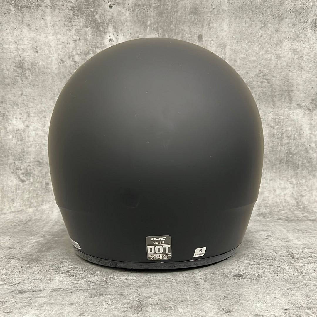 Clearance HJC CS-5N Open Face DOT Helmet Black Small - PCI Race Radios