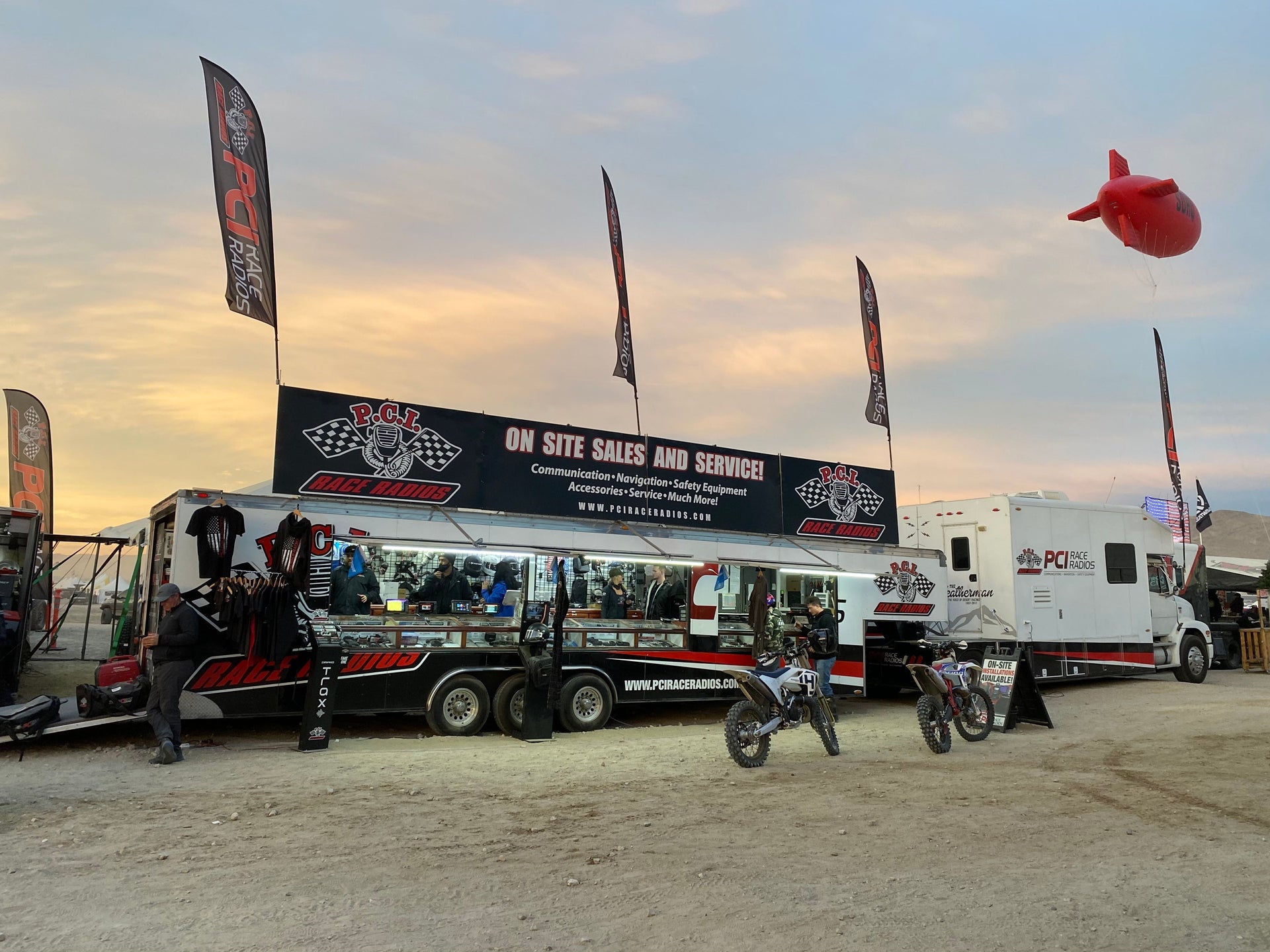 PCI Race Radios Backs the American Off-Road Racing Championship