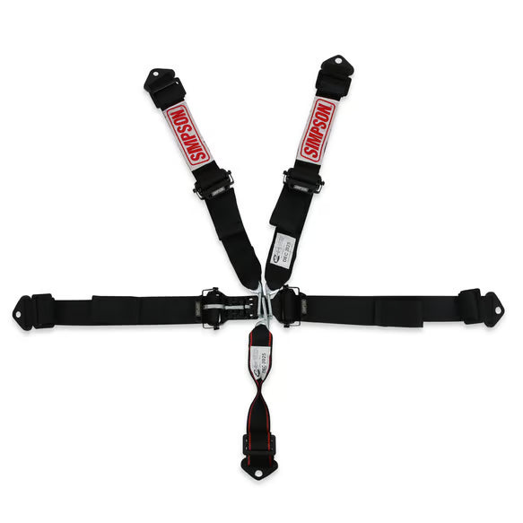 Clearance Simpson Latch & Link SFI Harness 2" Double Pull down SFI 16.1 - PCI Race Radios