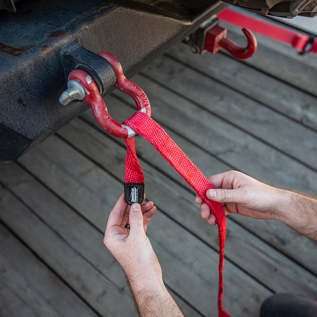 1" SuperStrap Weavable Recovery Tow Strap