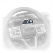 DRT Polaris RZR 2020+ Steering Wheel Single Push-To-Talk Plate - PCI Race Radios