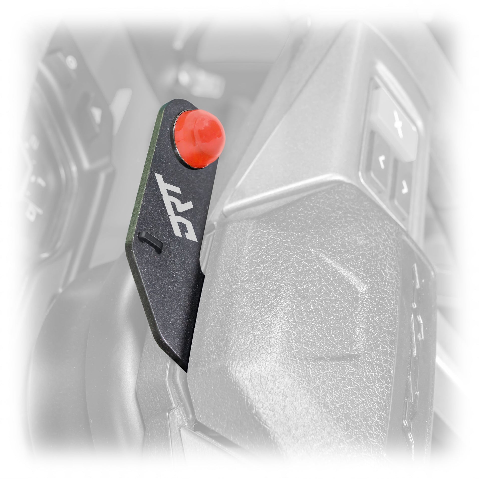 DRT Polaris RZR 2020+ Steering Wheel Single Push-To-Talk Plate - PCI Race Radios