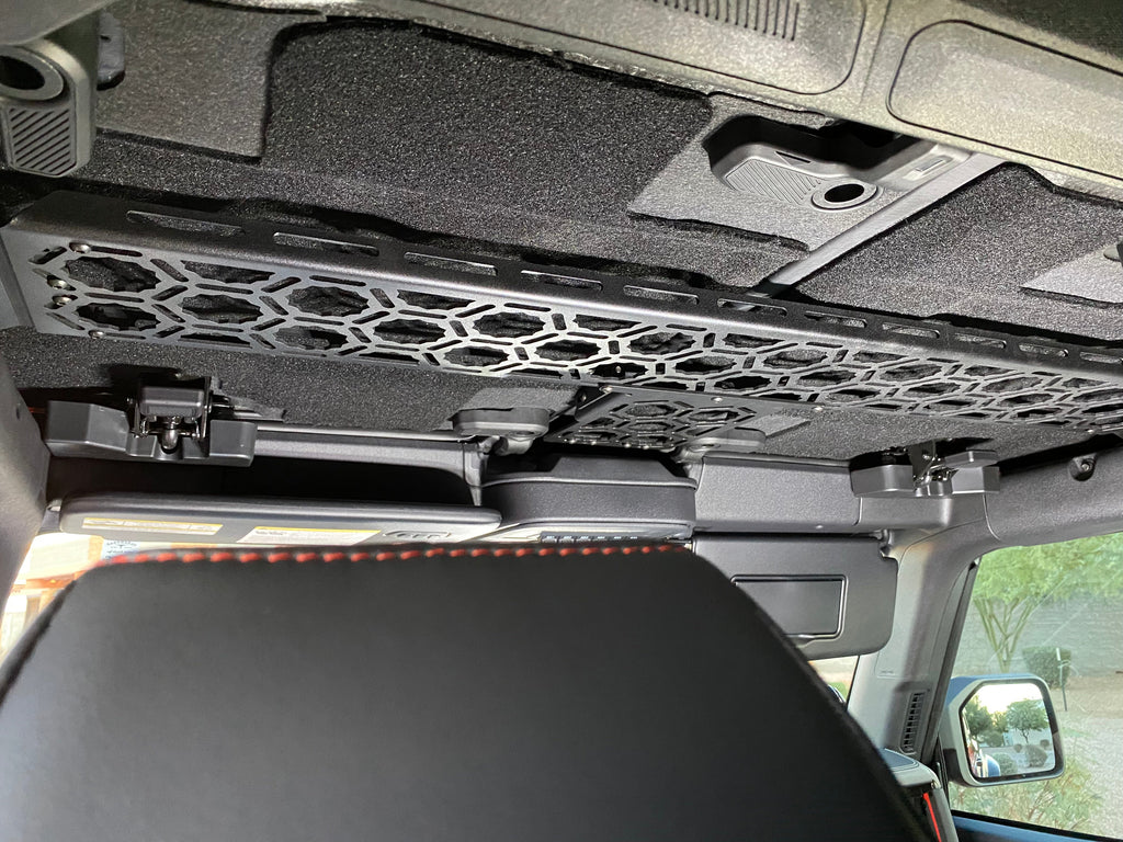Bronco 2021 + Inside Roof Mount (across front seats with short front panel) by Adapt-A-Panel - PCI Race Radios