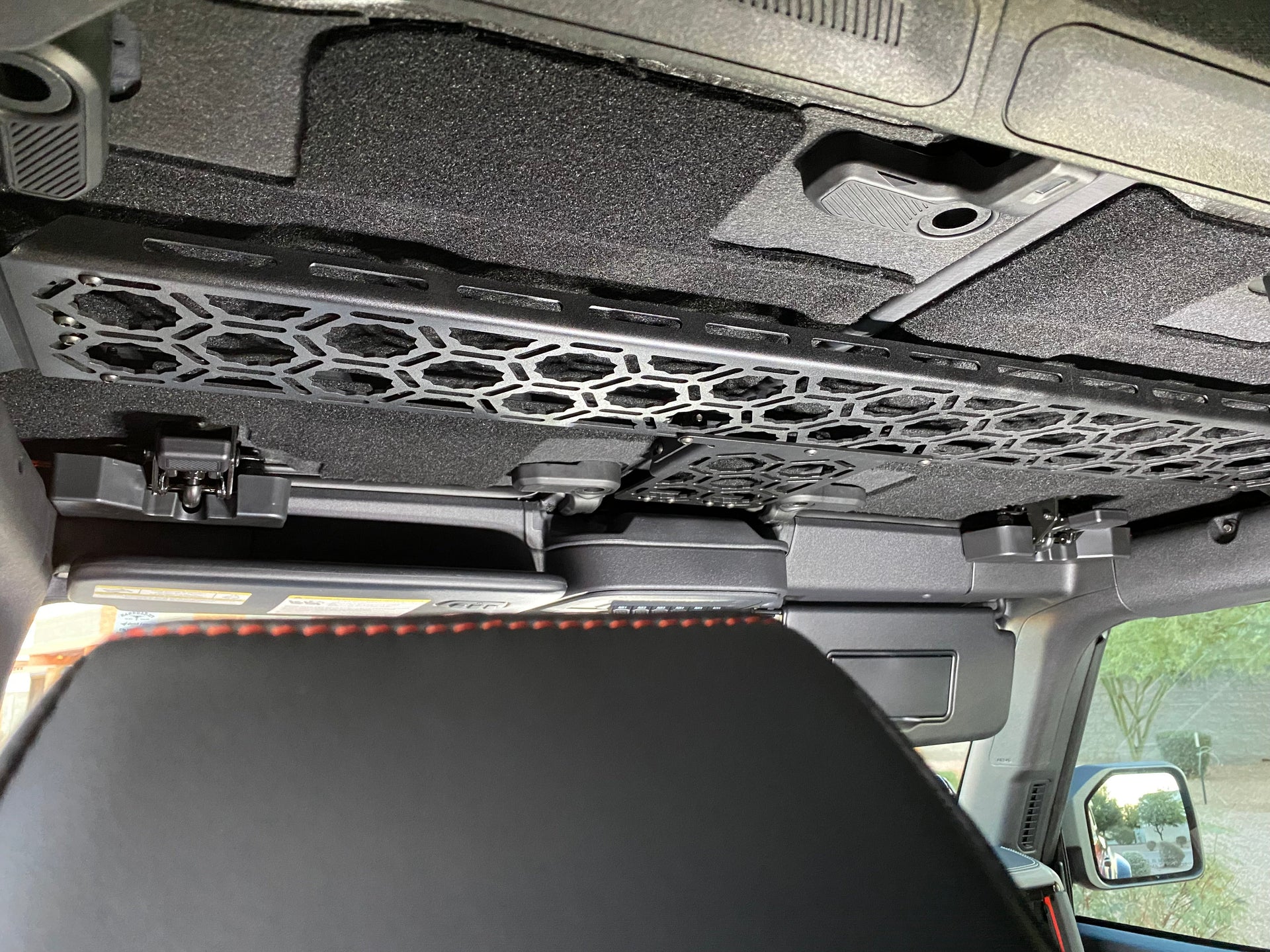 Bronco 2021 + Inside Roof Mount (across front seats with short front panel) by Adapt-A-Panel - PCI Race Radios