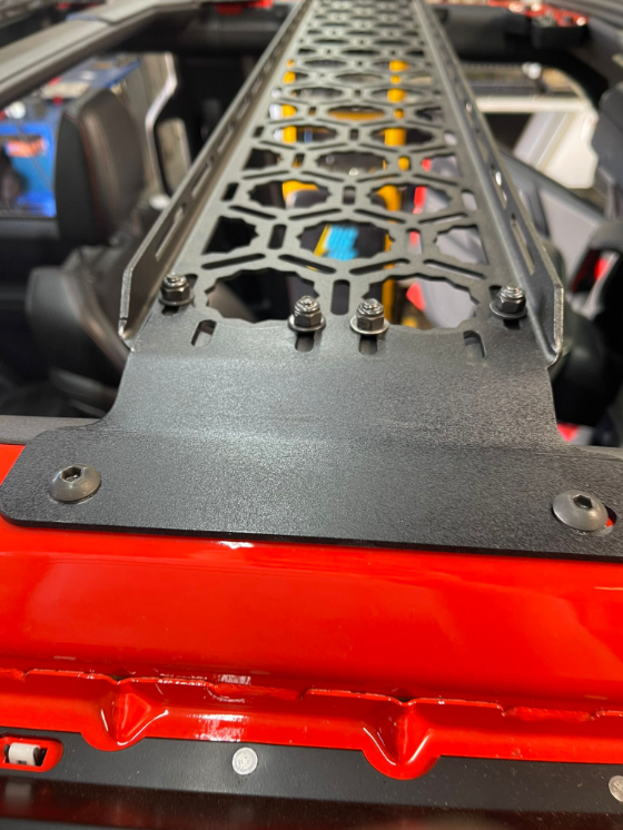 Bronco 2021 + Inside Roof Panel Mount (across front section) by Adapt-A-Panel - PCI Race Radios