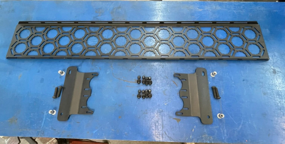 Bronco 2021 + Inside Roof Panel Mount (across front section) by Adapt-A-Panel - PCI Race Radios