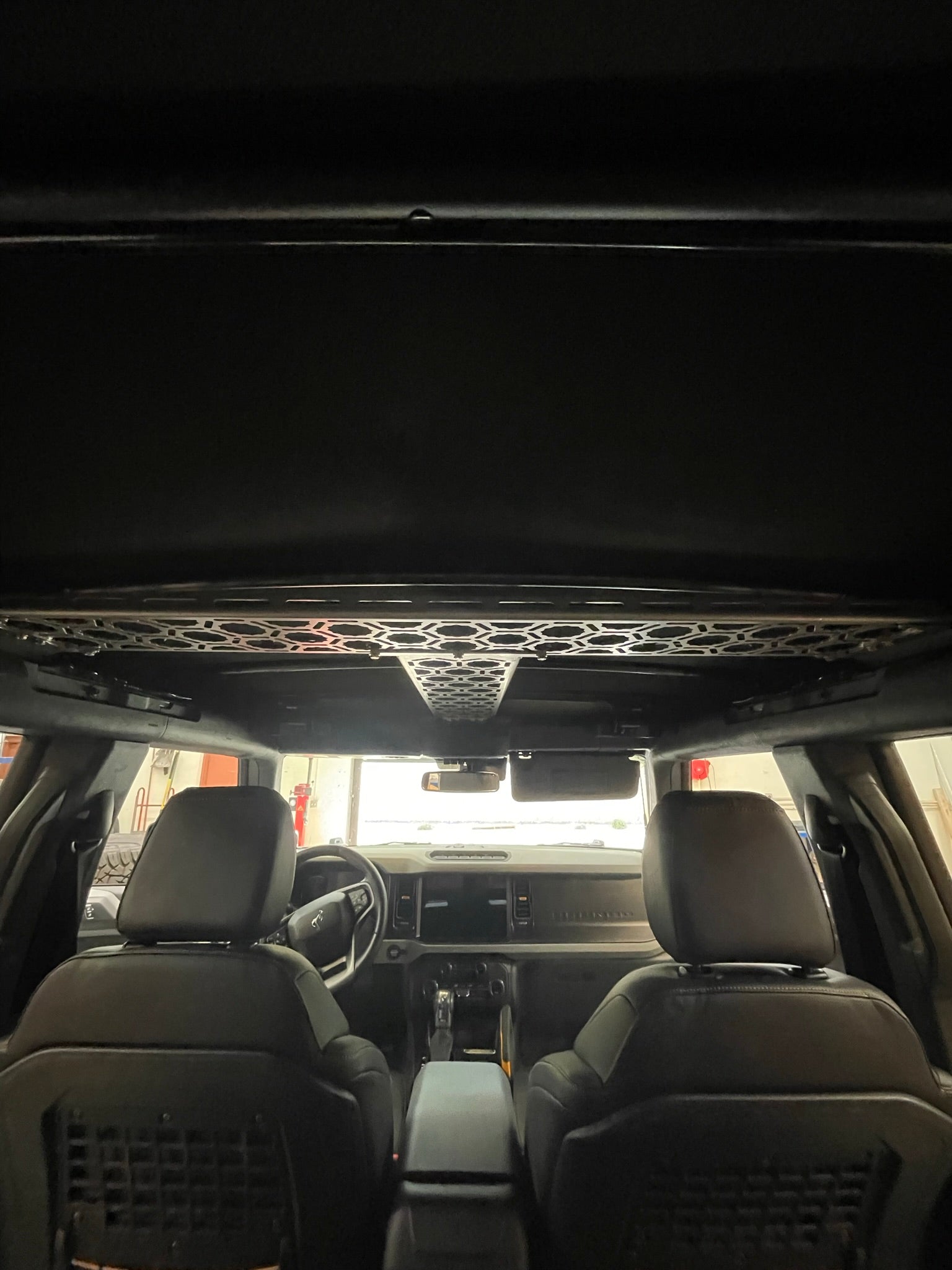 6th Gen Bronco Roof Panel Mount kit by Adapt-a-panel (full section) - PCI Race Radios