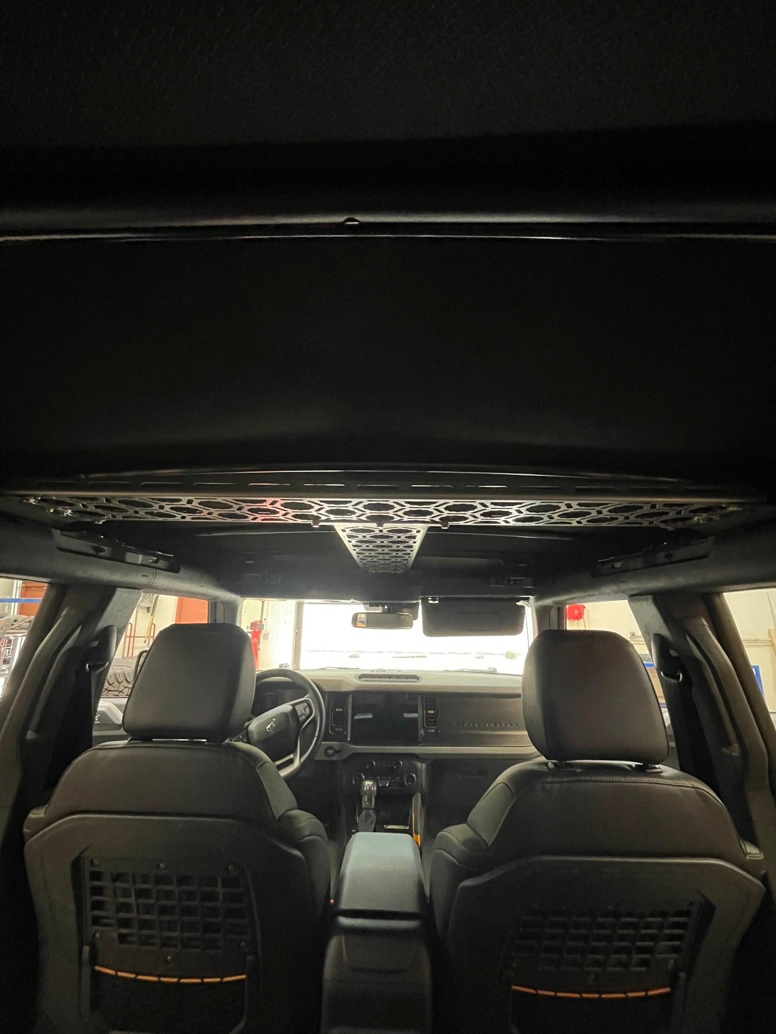 6th Gen Bronco Roof Panel Mount kit by Adapt-a-panel (full section) - PCI Race Radios
