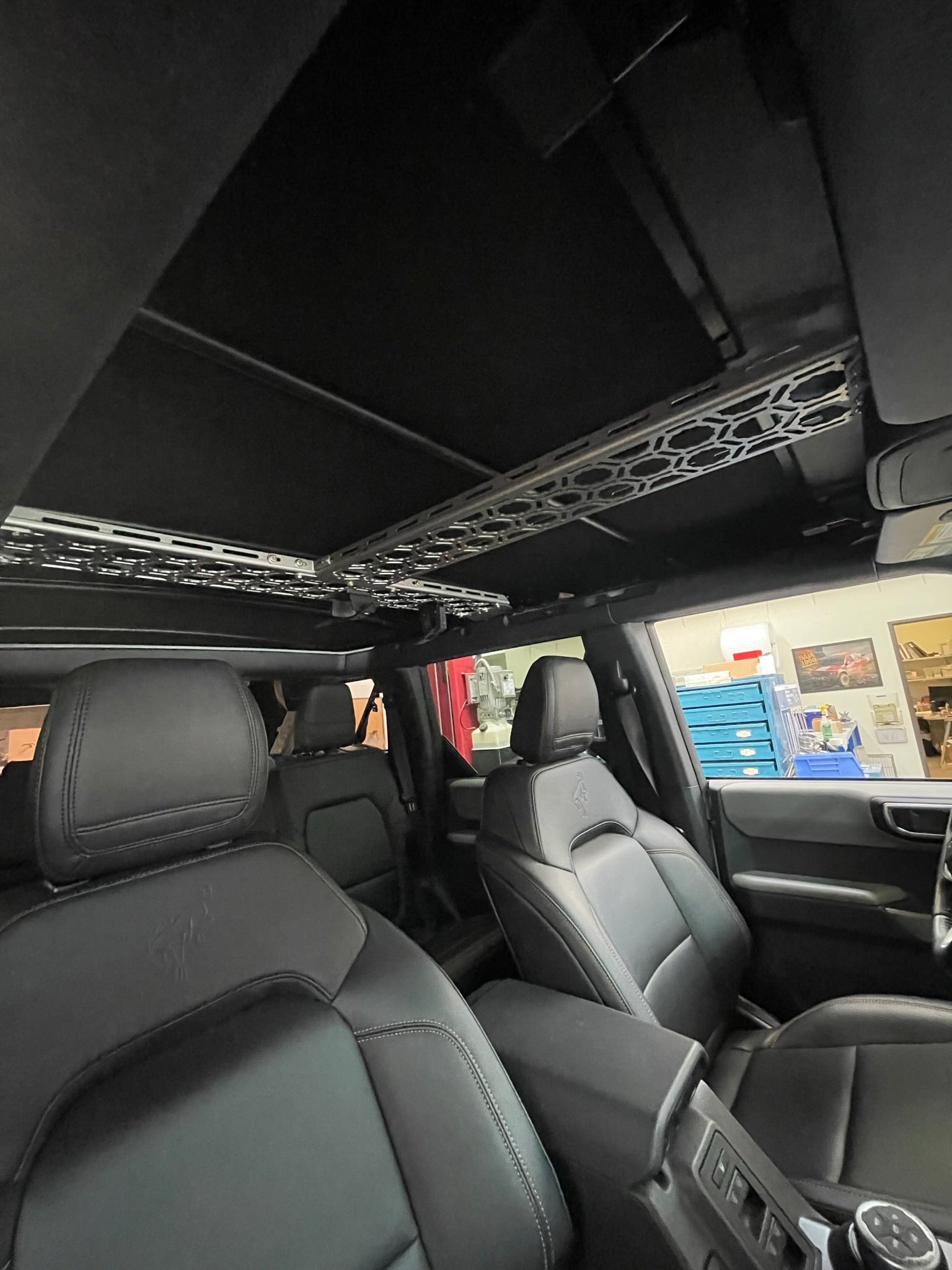6th Gen Bronco Roof Panel Mount kit by Adapt-a-panel (full section) - PCI Race Radios
