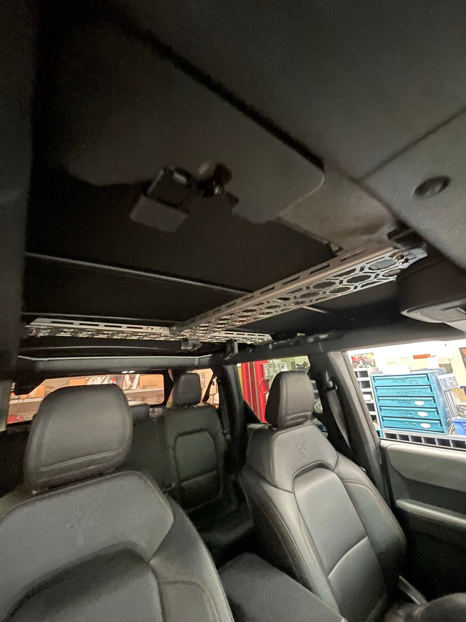 6th Gen Bronco Roof Panel Mount kit by Adapt-a-panel (full section) - PCI Race Radios