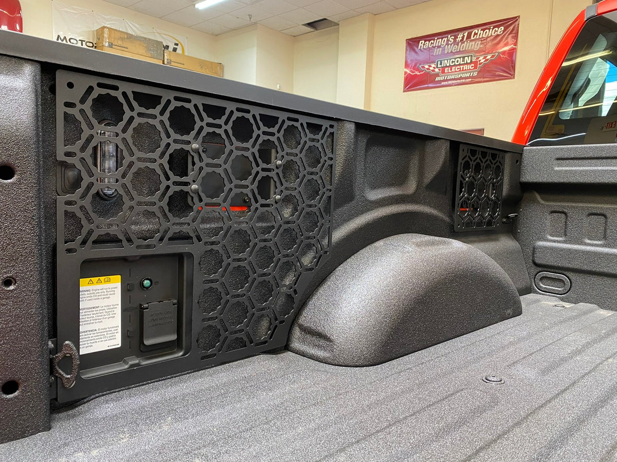 Bedside Organizer Panel kit - 2021 - 2023 Ford Raptor and F150 - PCI Race Radios