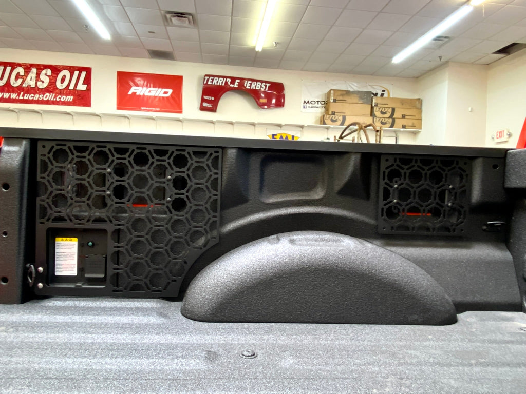 Bedside Organizer Panel kit - 2021 - 2023 Ford Raptor and F150 - PCI Race Radios