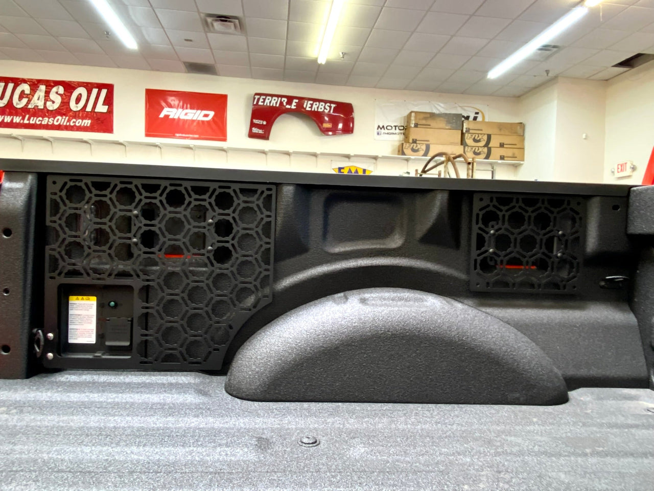 Bedside Organizer Panel kit - 2021 - 2023 Ford Raptor and F150 - PCI Race Radios