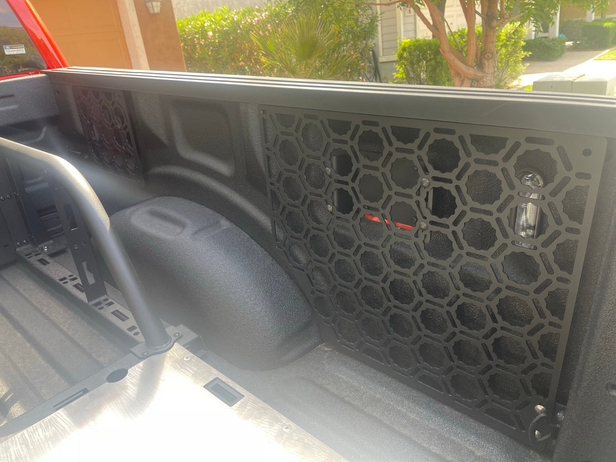 Bedside Organizer Panel kit - 2021 - 2023 Ford Raptor and F150 - PCI Race Radios