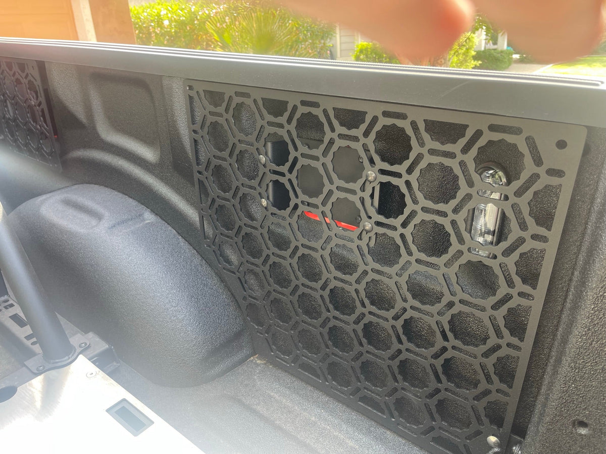 Bedside Organizer Panel kit - 2021 - 2023 Ford Raptor and F150 - PCI Race Radios