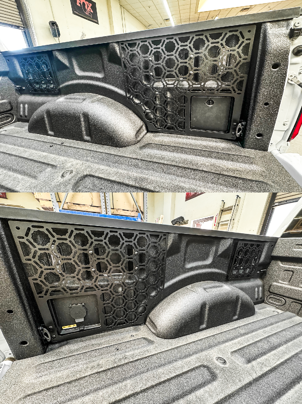 2024 F150 Raptor - Truck Bed Panel Organizer kit by Adapt-A-Panel - PCI Race Radios