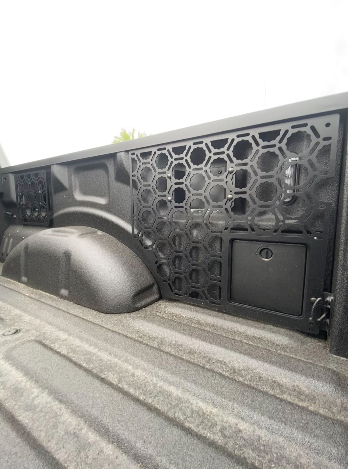 2024 F150 Raptor - Truck Bed Panel Organizer kit by Adapt-A-Panel - PCI Race Radios