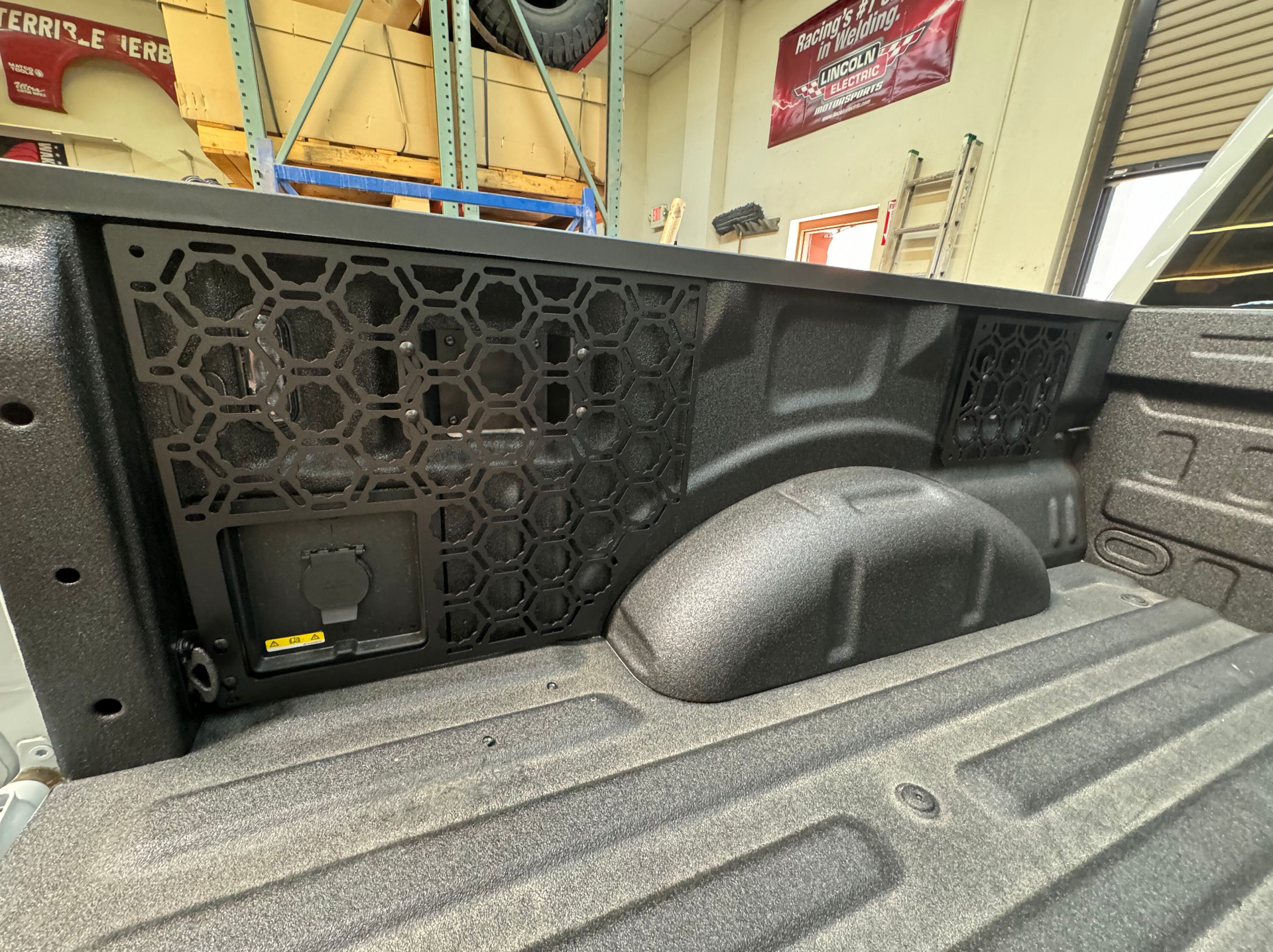 2024 F150 Raptor - Truck Bed Panel Organizer kit by Adapt-A-Panel - PCI Race Radios