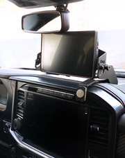 (2024+) Gen 3.5 Raptor - and 2024-up F150 - Center Dash Fold Down GPS mount - Garmin TREAD XL - PCI Race Radios