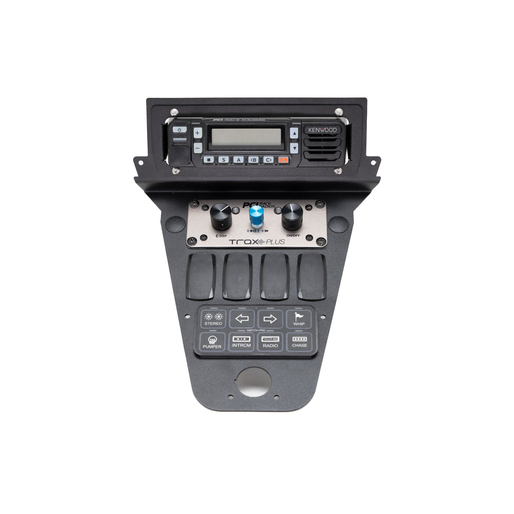 Polaris 2025 RZR Pro R Kenwood Radio and Intercom with Switch Pros Bracket - PCI Race Radios