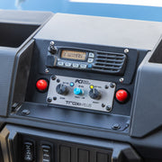 Polaris 2019+ Ranger Radio and Intercom Bracket - PCI Race Radios