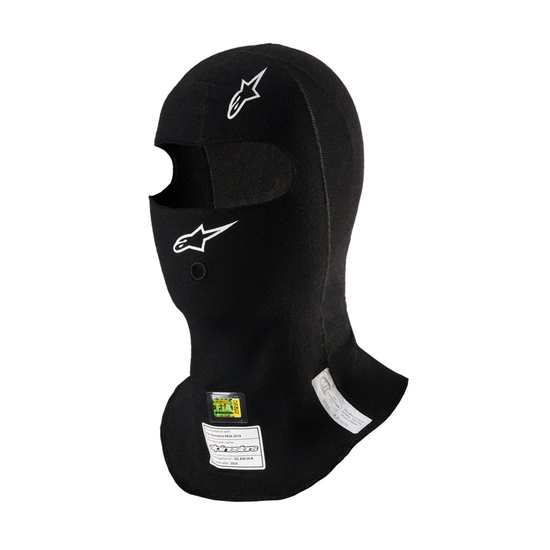 Alpinestars ZX Evo V3 Balaclava FIA/SFI Black - PCI Race Radios