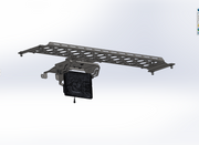 Fold Down Garmin TREAD-XL GPS Mount - (for Bronco & Bronco Raptor Roof Panel) - PCI Race Radios