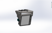 Fold Down Lowrance HDS7-LIVE GPS Mount - Bronco and Bronco Raptor Roof Mount - PCI Race Radios