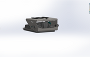 Fold Down Lowrance HDS7-LIVE GPS Mount - Bronco and Bronco Raptor Roof Mount - PCI Race Radios