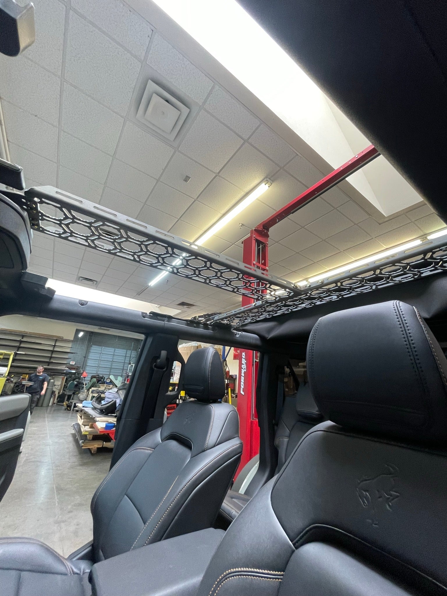 6th Gen Bronco Roof Panel Mount kit by Adapt-a-panel (full section) - PCI Race Radios