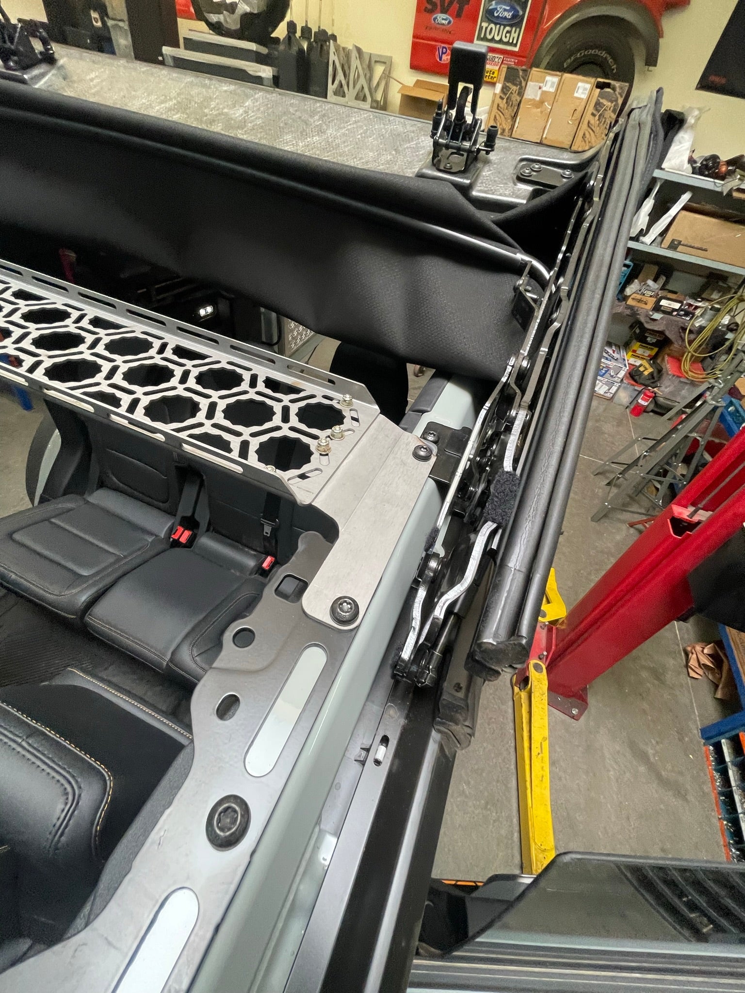 6th Gen Bronco Roof Panel Mount kit by Adapt-a-panel (full section) - PCI Race Radios