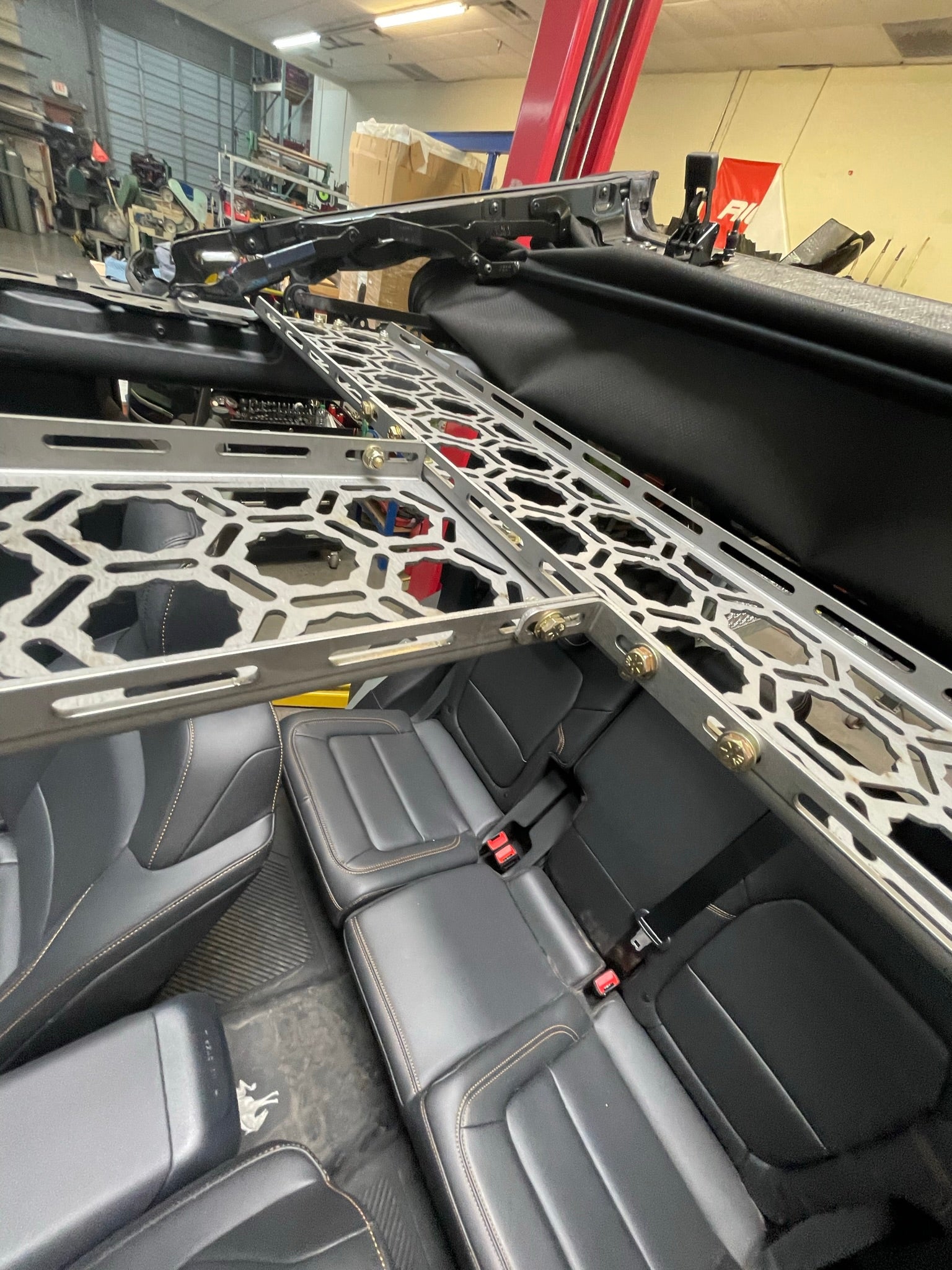 6th Gen Bronco Roof Panel Mount kit by Adapt-a-panel (full section) - PCI Race Radios