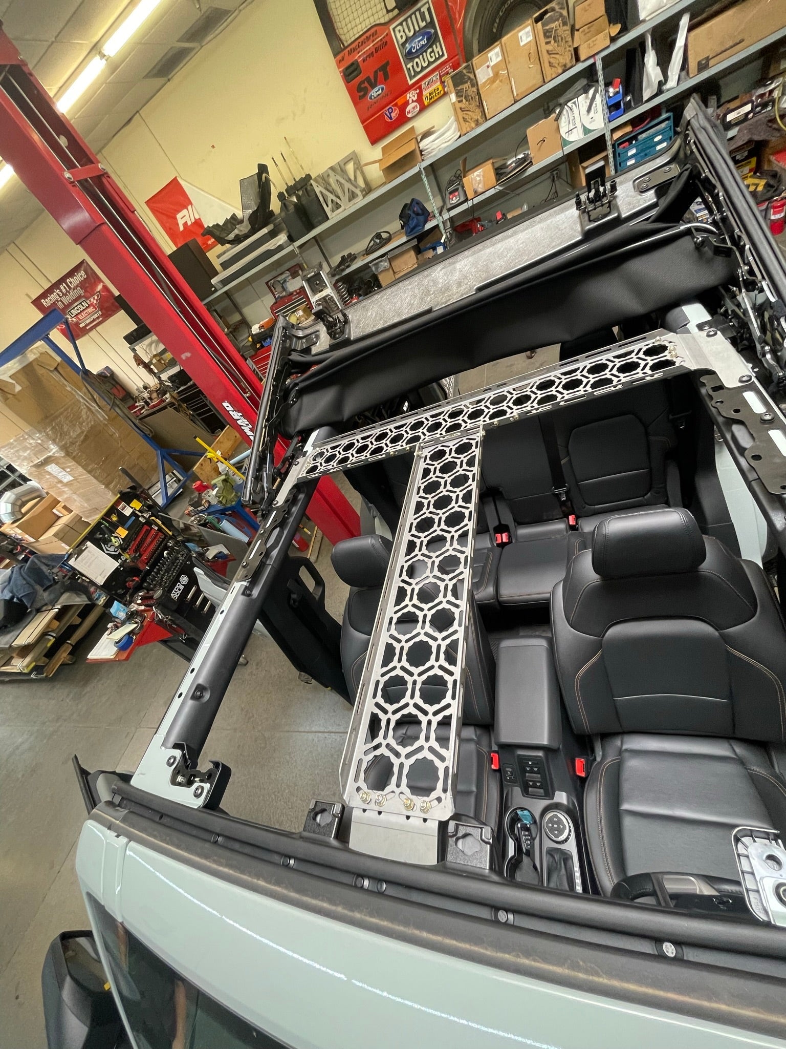 6th Gen Bronco Roof Panel Mount kit by Adapt-a-panel (full section) - PCI Race Radios