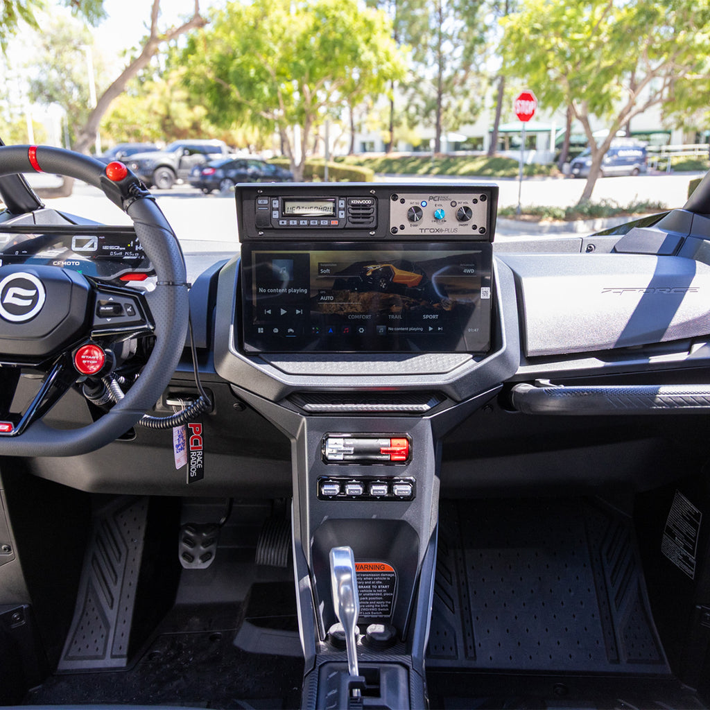 2027 CF Moto Z10 Radio and Intercom Bracket