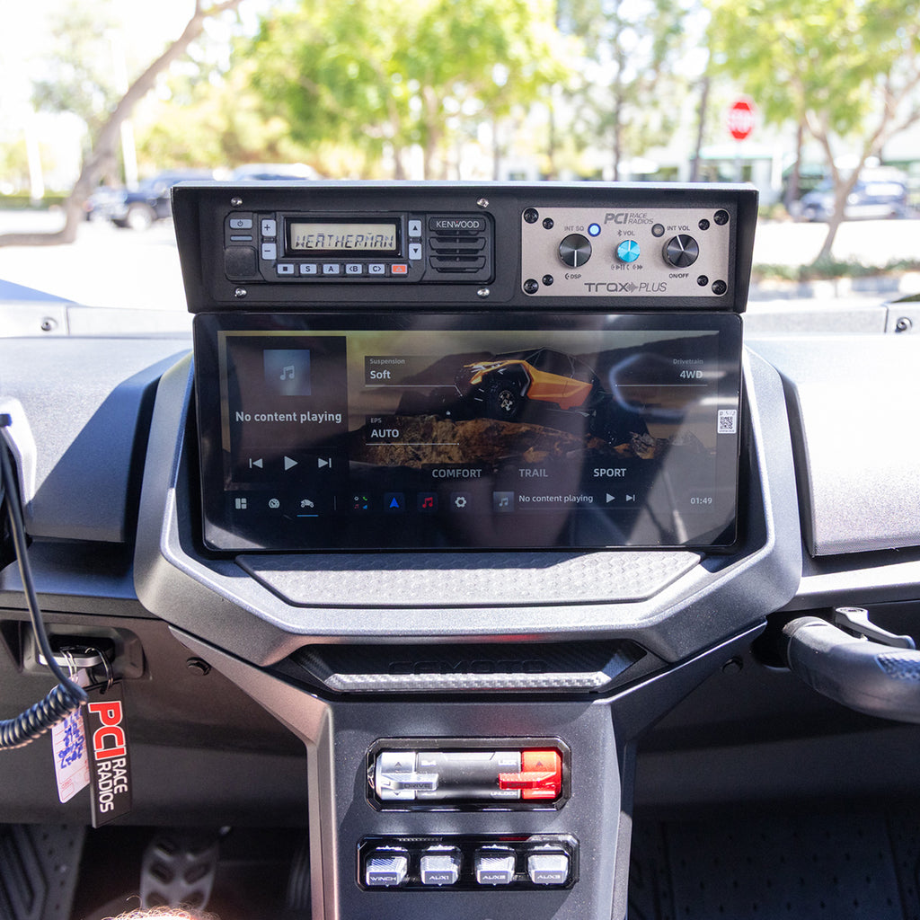 2027 CF Moto Z10 Radio and Intercom Bracket