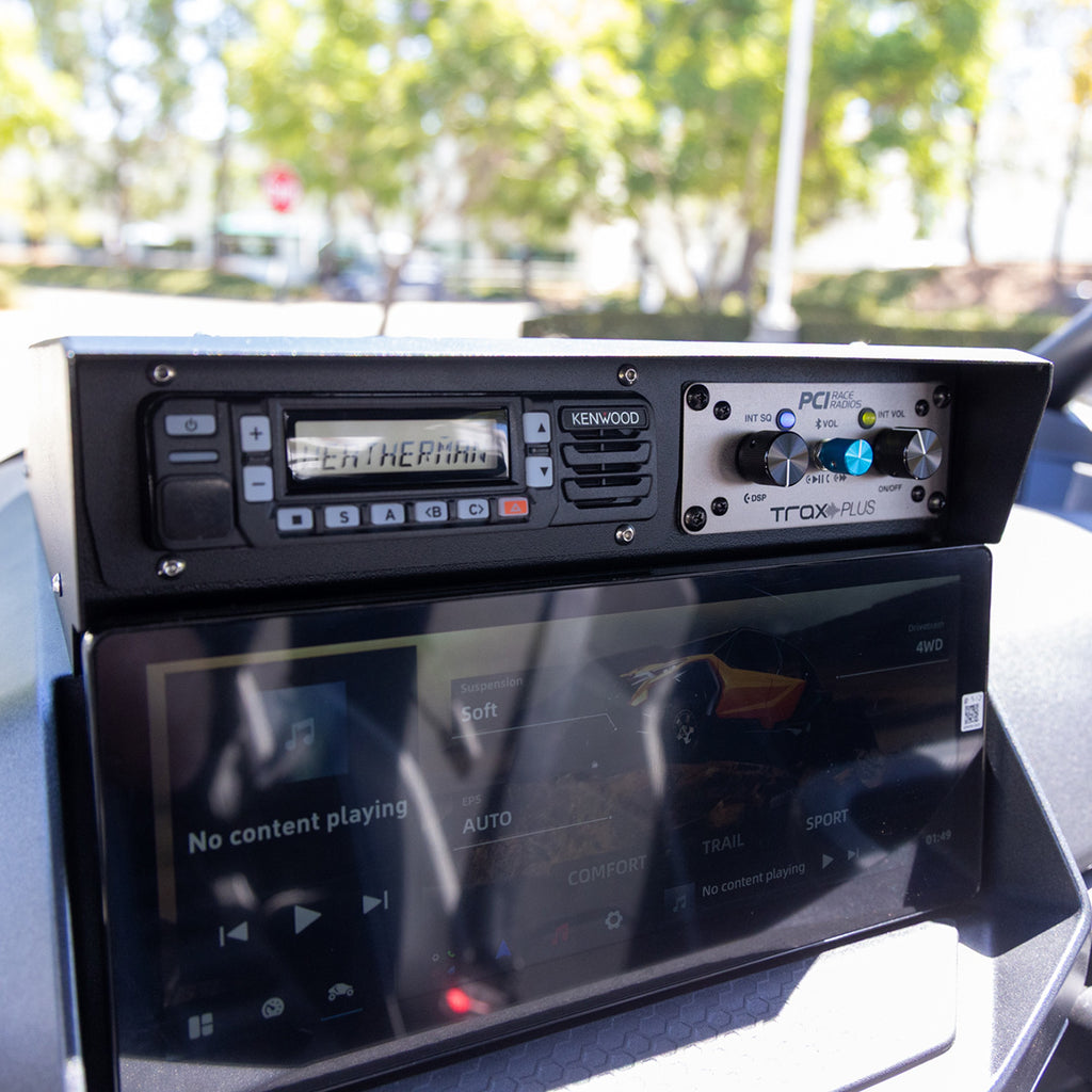 2027 CF Moto Z10 Radio and Intercom Bracket