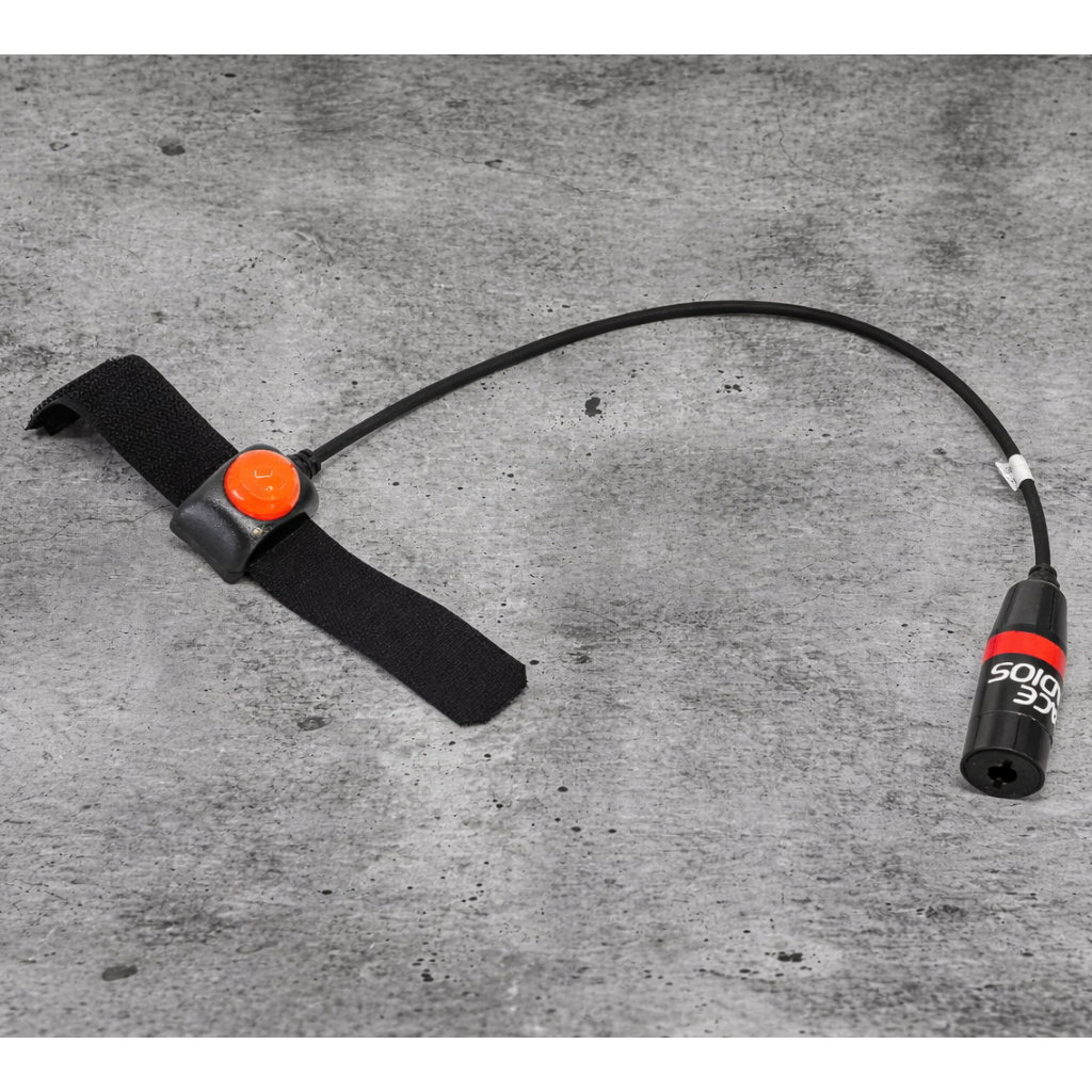 Clearance Motorcycle PTT Velcro Race - PCI Race Radios