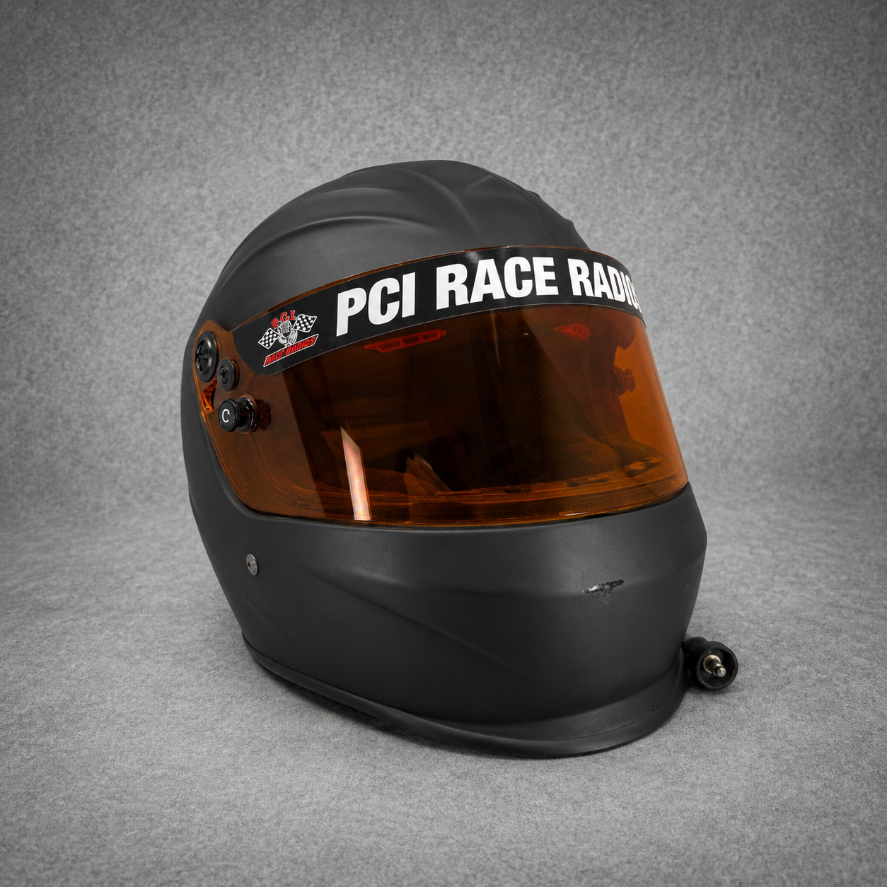 Clearance XXLarge Pyrotect SportMax DOT Helmet - Elite Wiring - Amber Shield - Heavy Usage